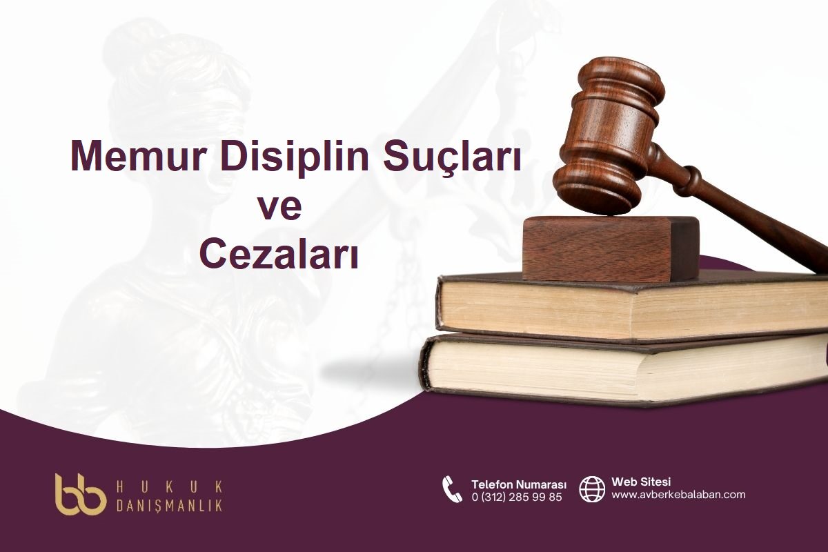 memur disiplin suçları ve cezaları konusunda av berke balaban tarafından idare hukuku alanında yazılmış ankara idare avukatı olarak kaleme alınmış yazının görseli